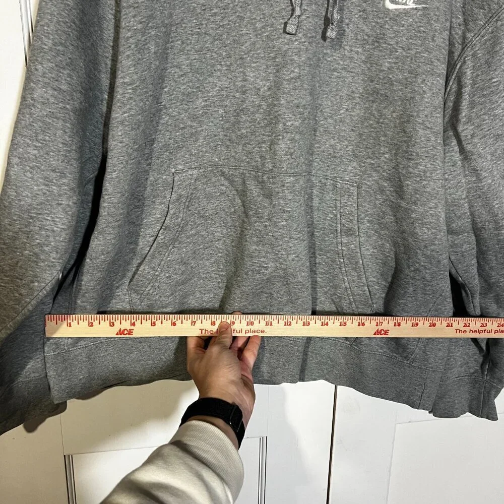 Nike Gray Hoodie Size XXL
